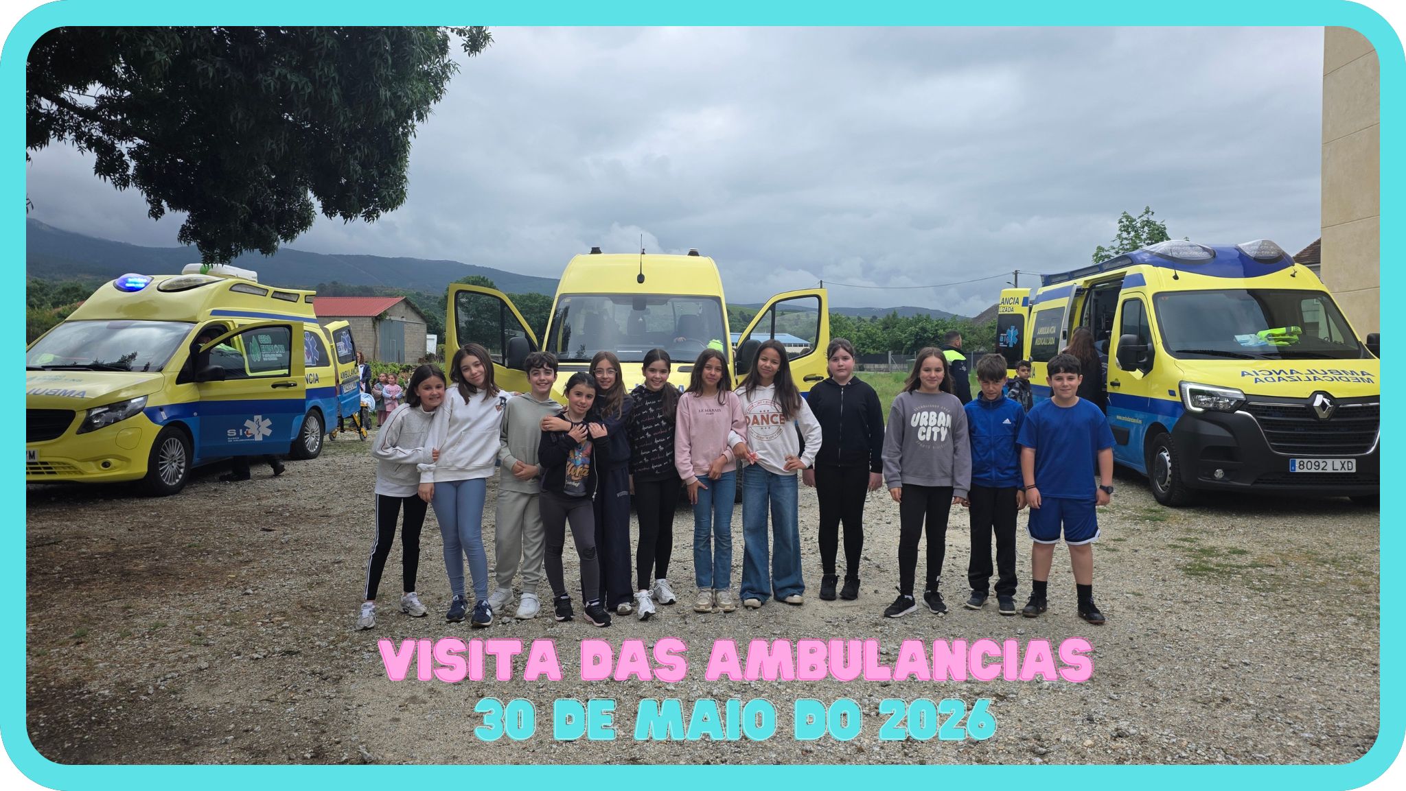 VISITA DAS AMBULANCIAS